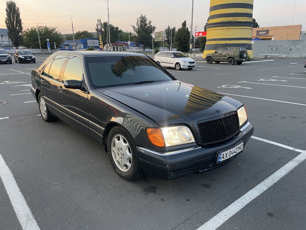 Mercedes w140 4.2 газ/бензин