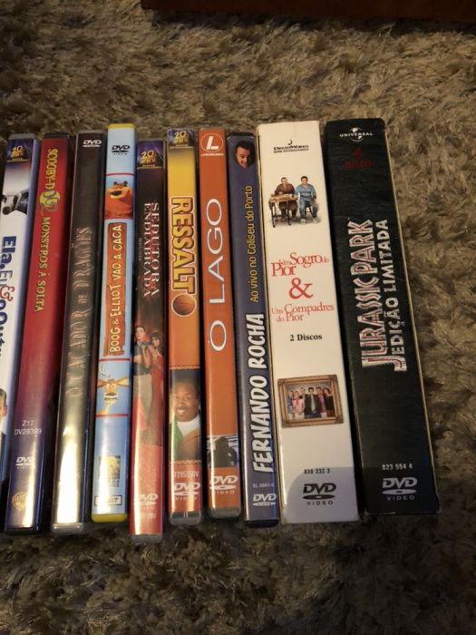 Coleção de dvds filmes