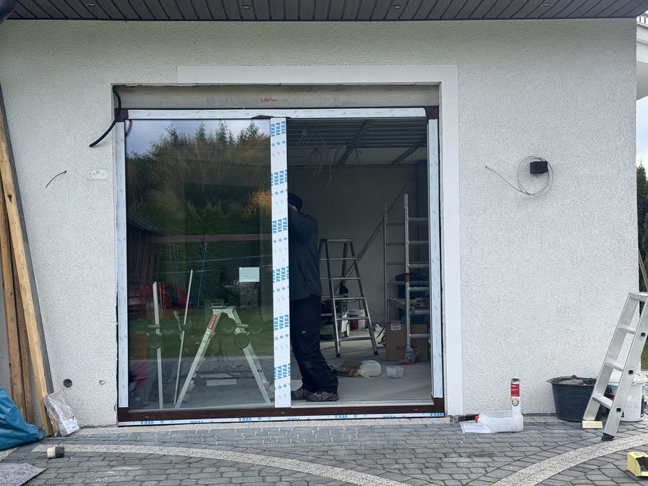 Drzwi tarasowe firmy VEKA MART SLIDE