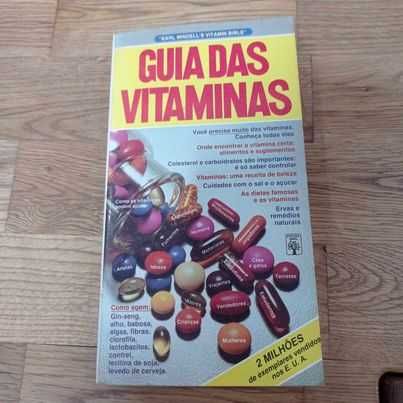 vendo livro Guia das vitaminas