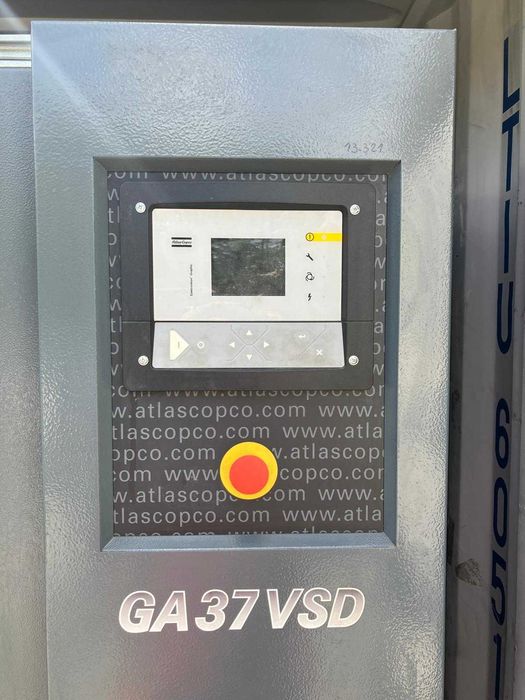 Kompresor śrubowy falownik Atlas Copco GA 37 VSD 7,25 m3/min  37 kW