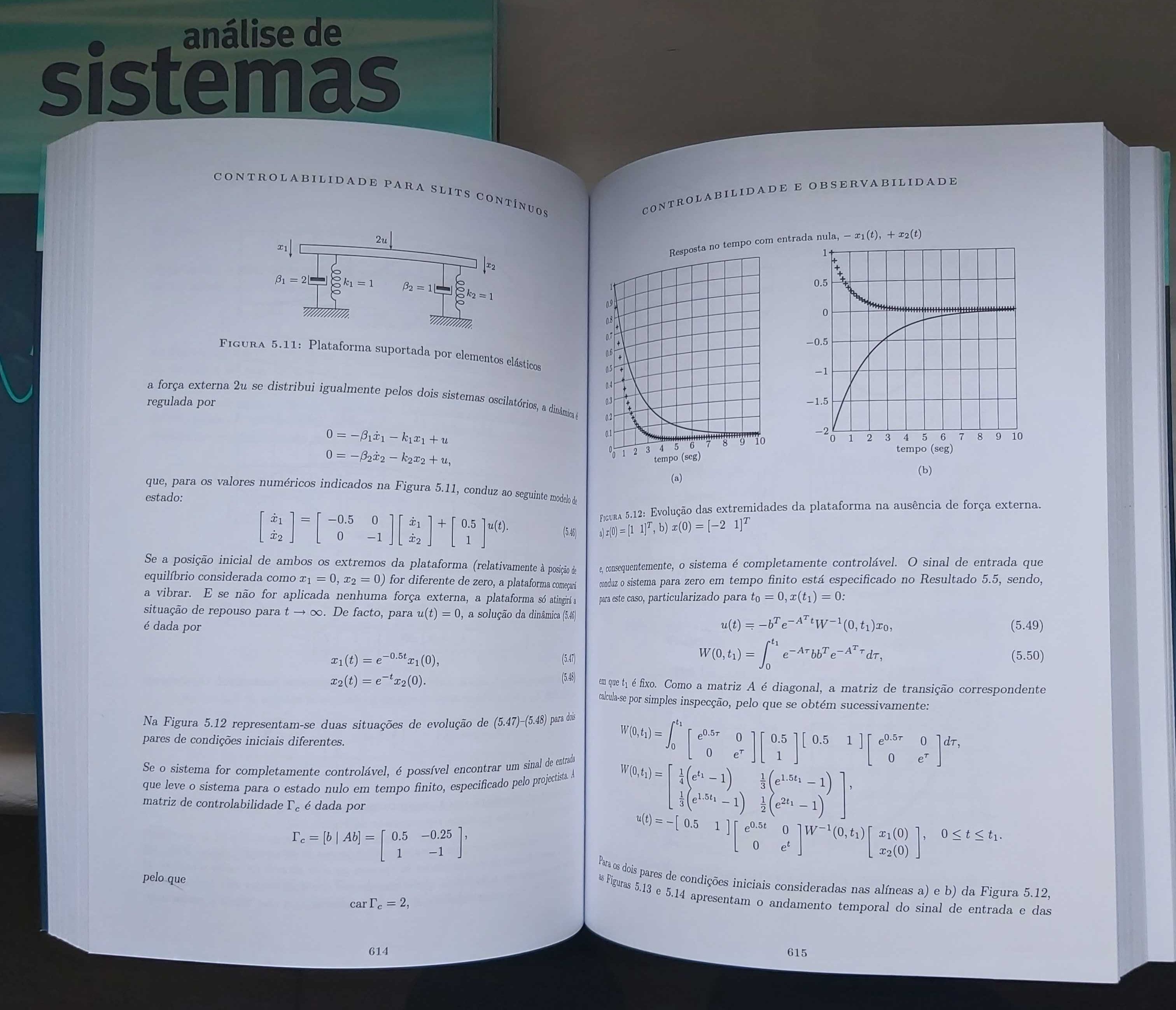 Análise de Sistemas Lineares - 2 Volumes