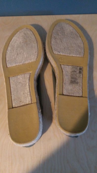 Espadryle olivkowe H&M rozmiar 41 nowe