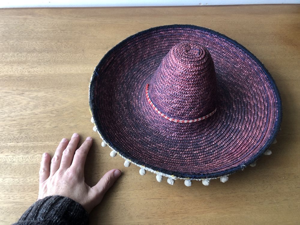 Chapeu mexicano para criança