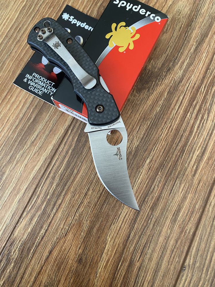 складний ніж Spyderco Rhino cf pin CTS-XHP Discontinued