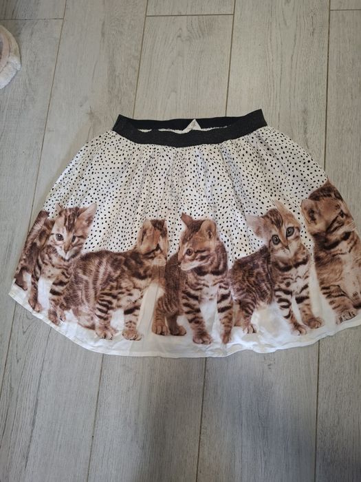 Spódnica H&M roz 134/140 koty