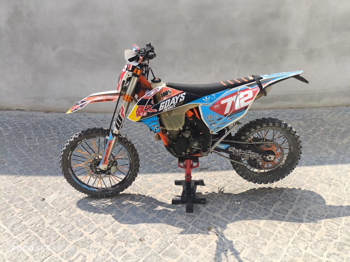 (matriculada e documentacao toda em dia ) KTM 350 exc-f Six days - 201