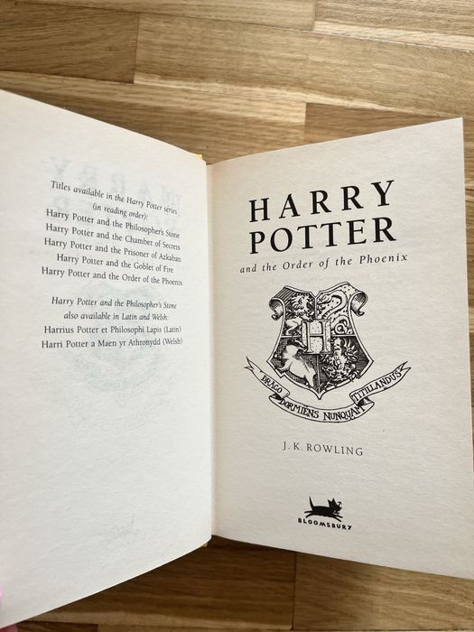 Harry Potter J.K. Rowling
