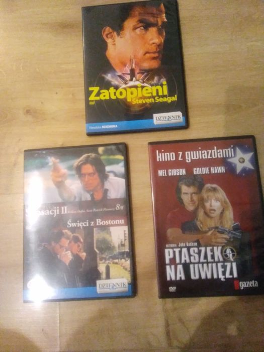 Filmiki DVD zestaw 3 filmy