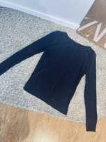Czarna elegancka bluzka plisowana rozm xl gina tricot