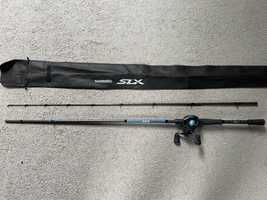 Wędka SHIMANO SLX + multiplikator SHIMANO SLX XT 151 + ZESTAW przynęt