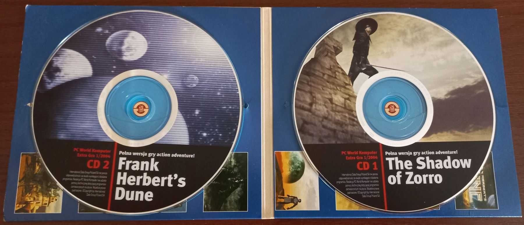 Frank Herbert's Dune, The Shadow of Zorro, Gra, PC World x 2 CD
