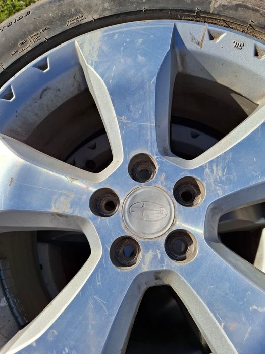 Felgi aluminiowe 5x100, 17” z oponami zimowymi