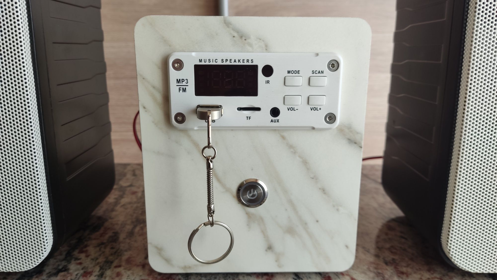 Aparelhagem Bluetooth com colunas Vsound