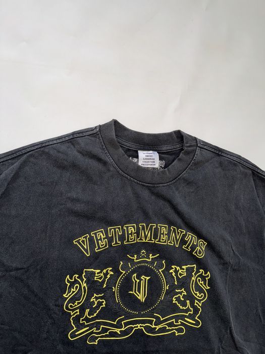 футболка Vetements V paris logo M L