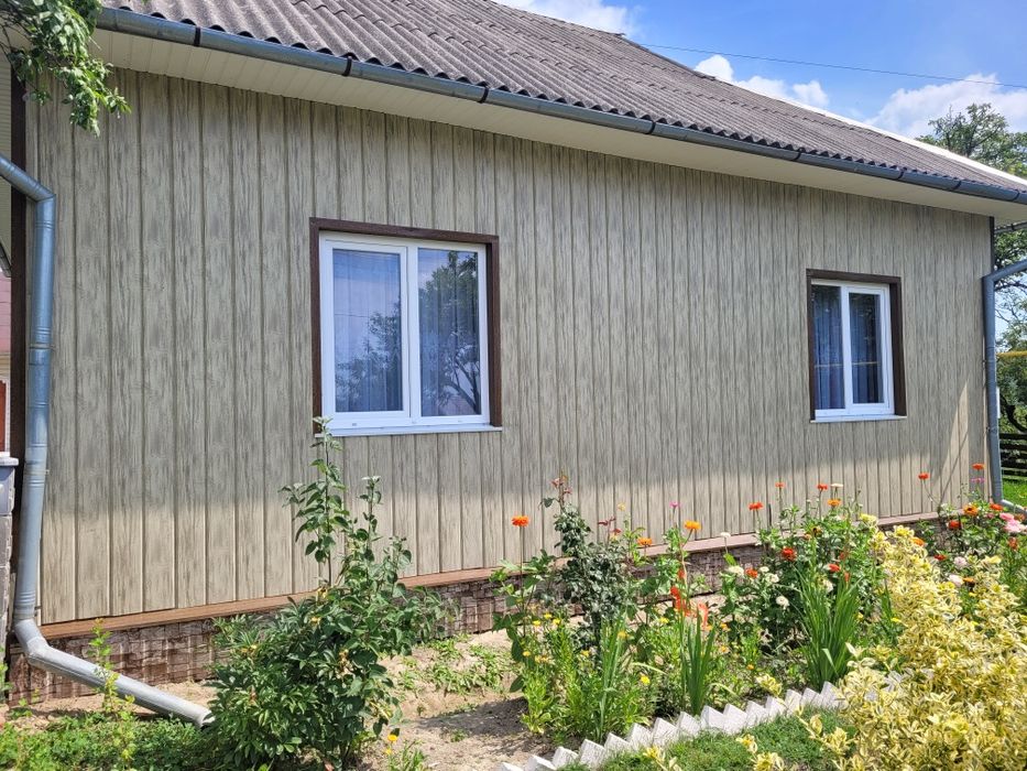 Сайдинг. Євробрус.  Блок-Хаус