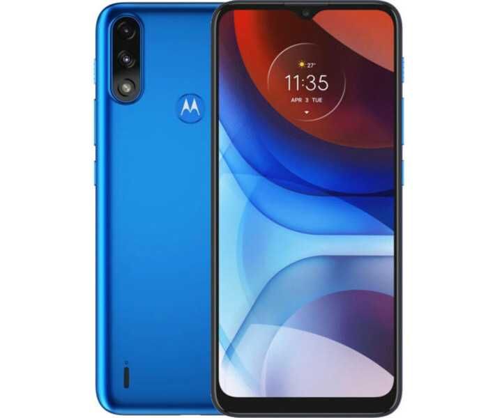 Motorola E7i 2/32 GB Power Tahiti Blue (синій)
