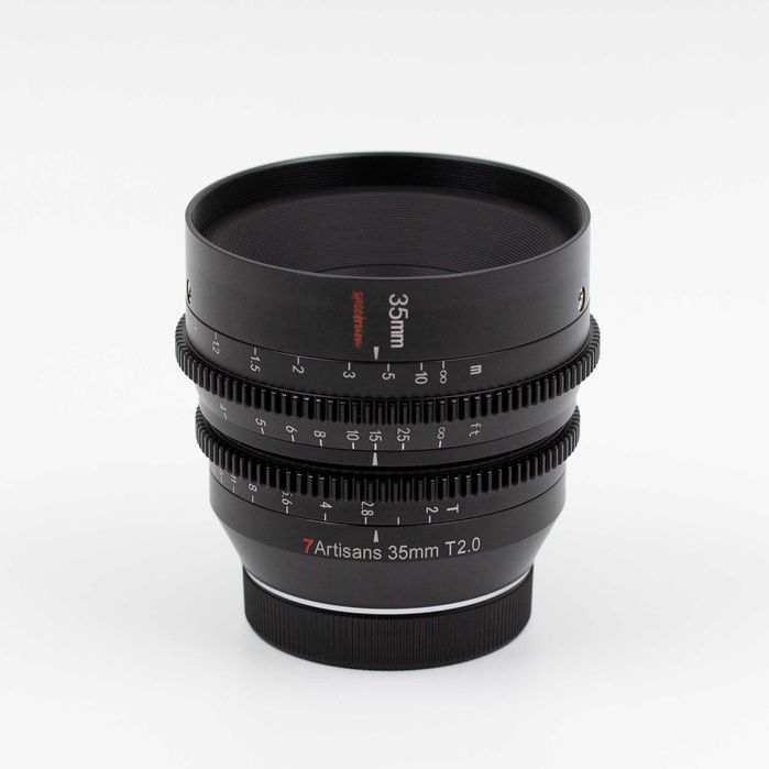 7Artisans 35mm T2.0 Spectrum Cine - Excelente estado 12M Garantia