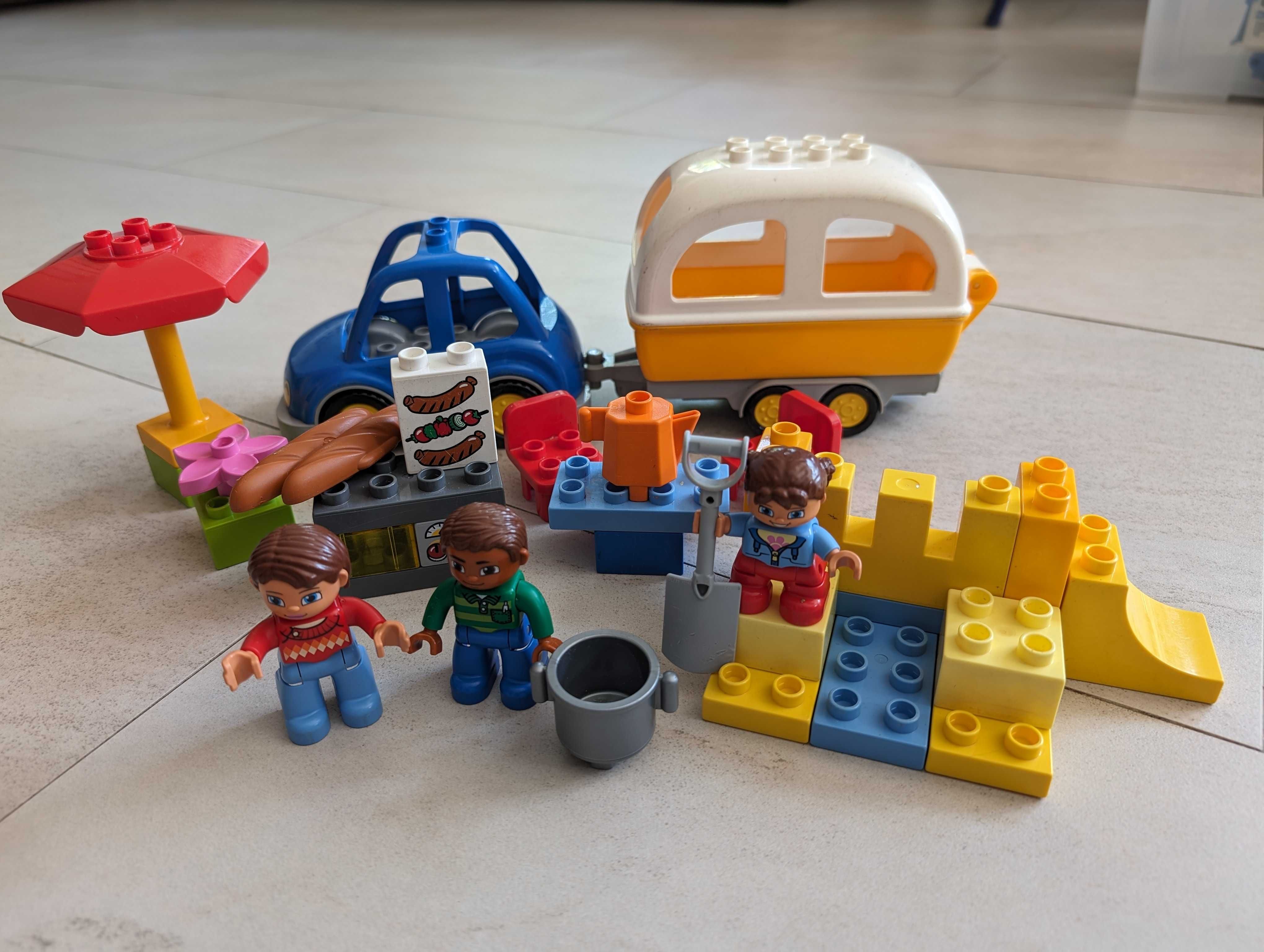 LEGO Duplo samochód z przyczepą campingową 10602