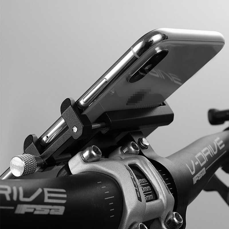 Uchwyt rowerowy na telefon aluminium smartphone na MTB skuter motocykl