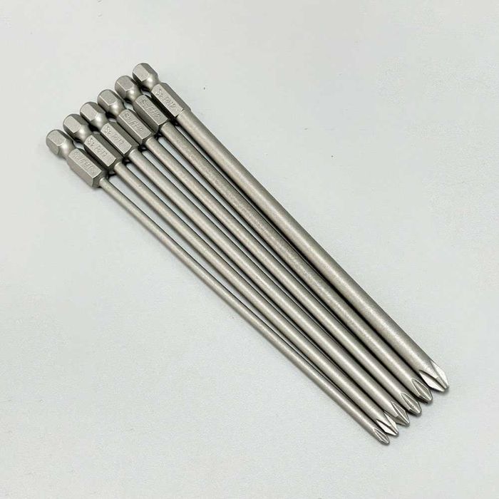 біта ph2 100мм на шуруповерт гайковерт 1/2 дрель impact імпакт бита