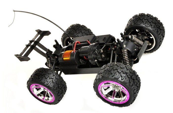 Land Buster Auto zdalnie sterowaneMonster Truc 1500mAh 45km/h - Żółty