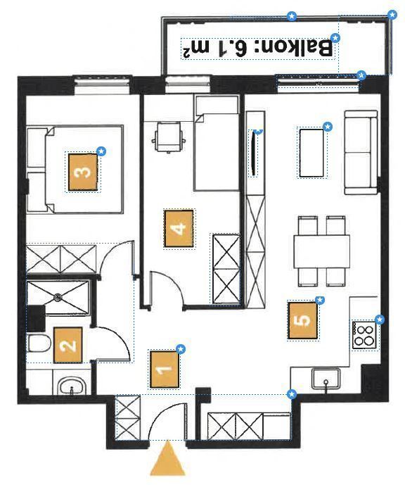 Cesja mieszkania 3-pokojowego