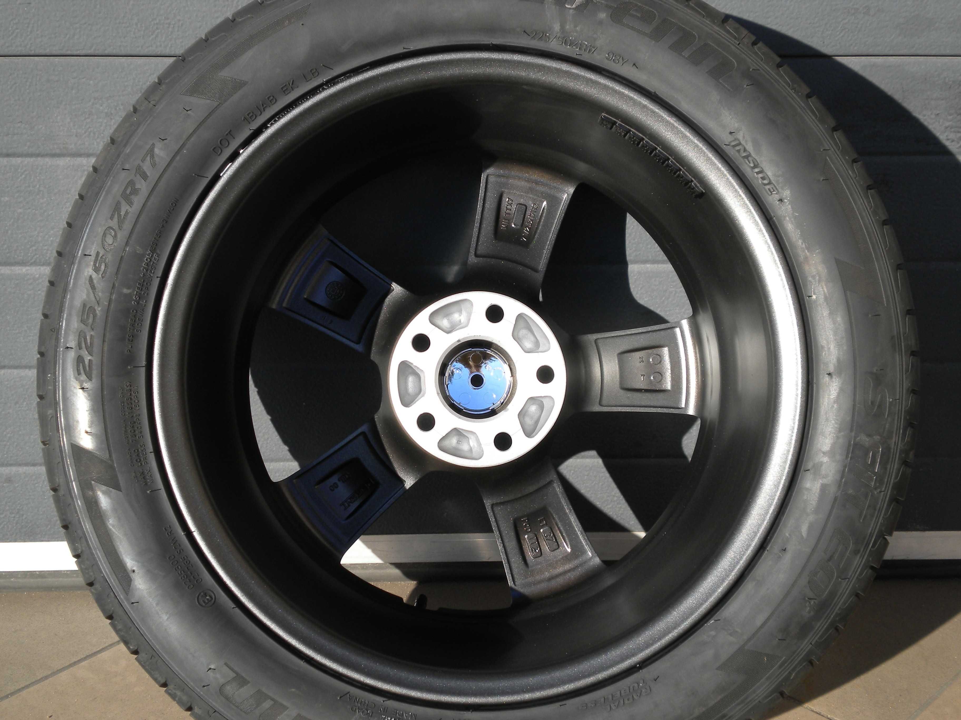 Nowe koła letnie 17 5x112 Seat Alhambra II Dezent + 225/50r17 Laufenn