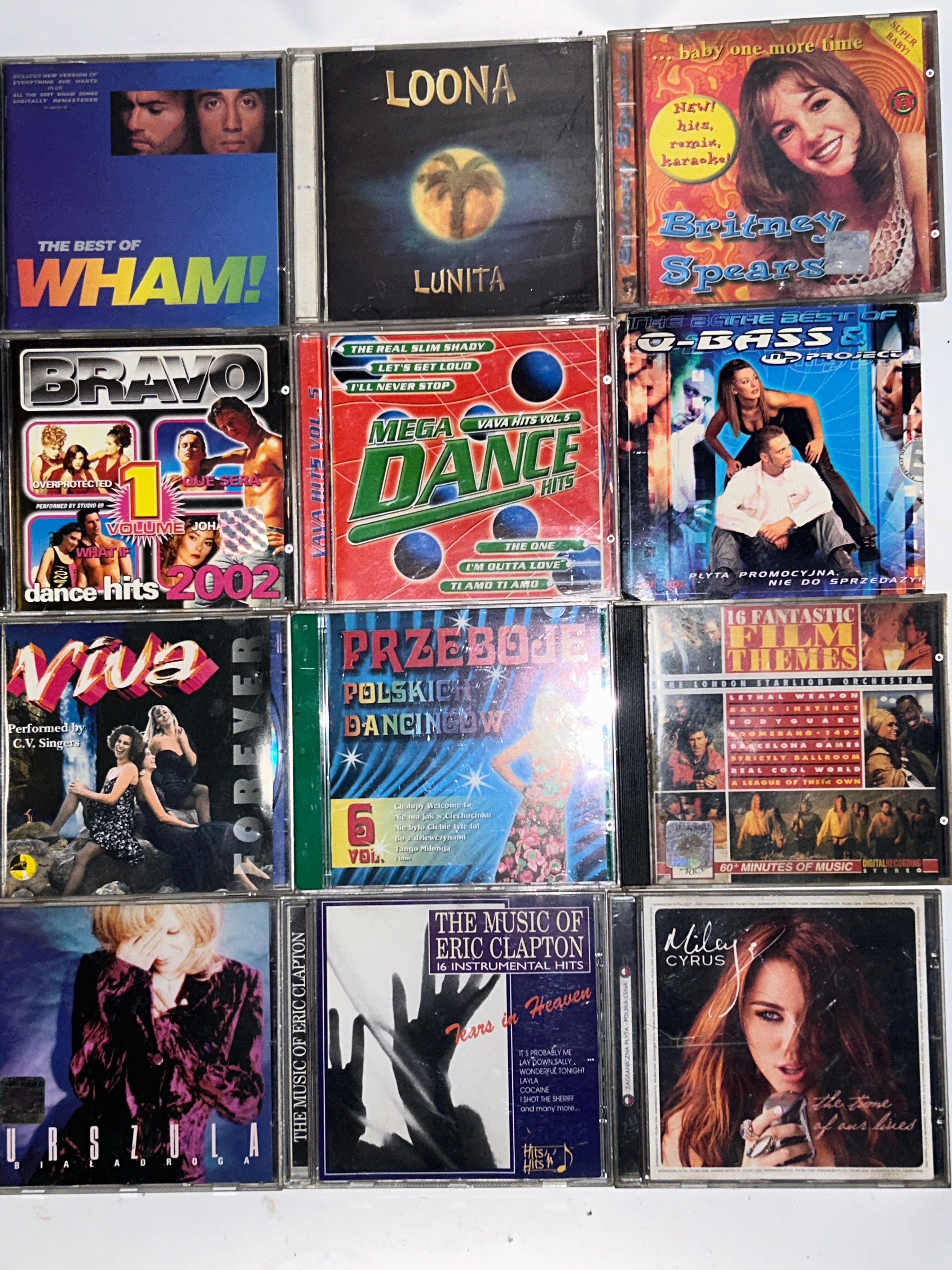 Płyty WHAM,Urszula,UB-40M,Cyrus...20 sztuk