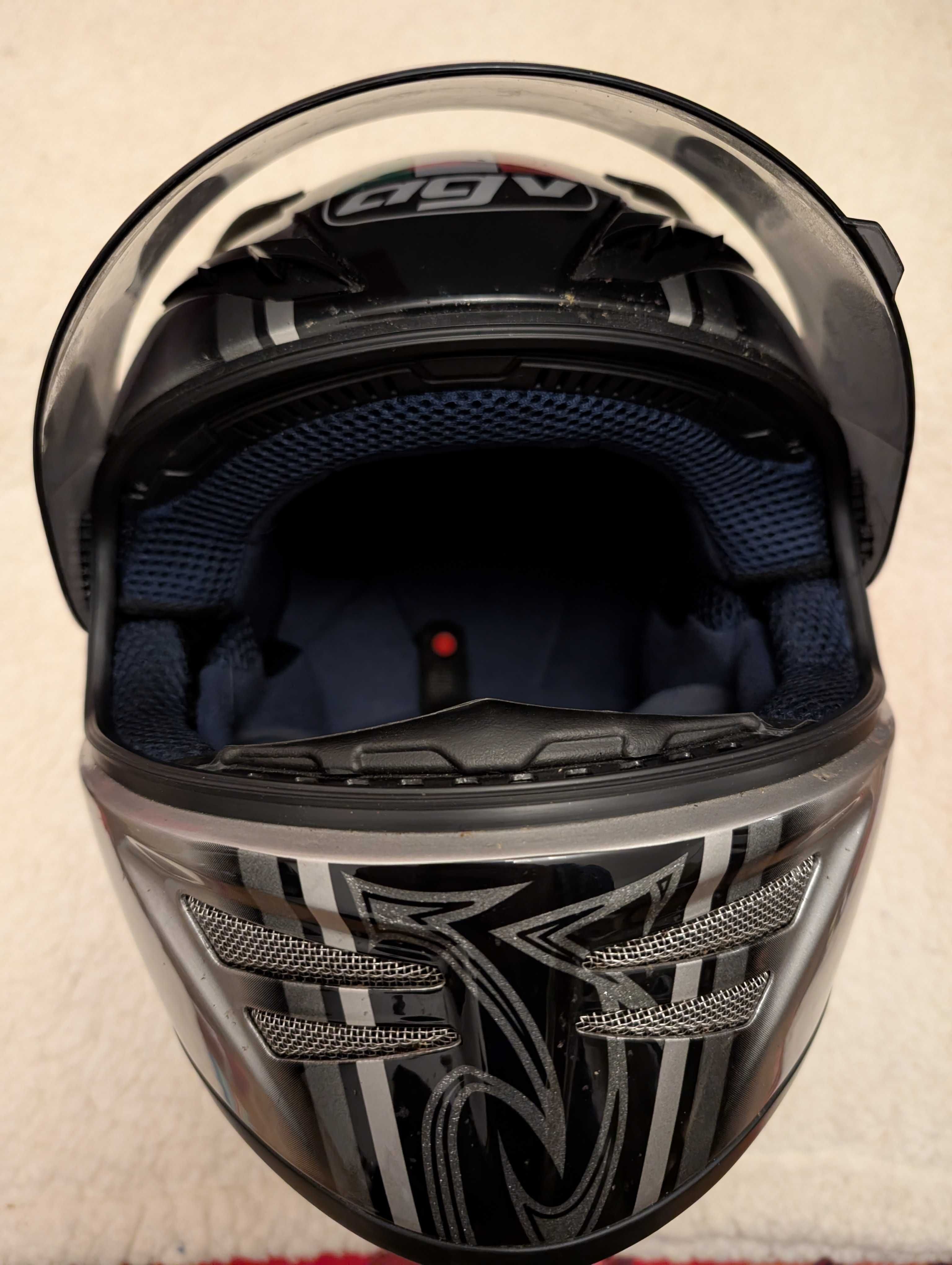 Vendo capacete AGV Stealth em carbono tamanho XL usado
