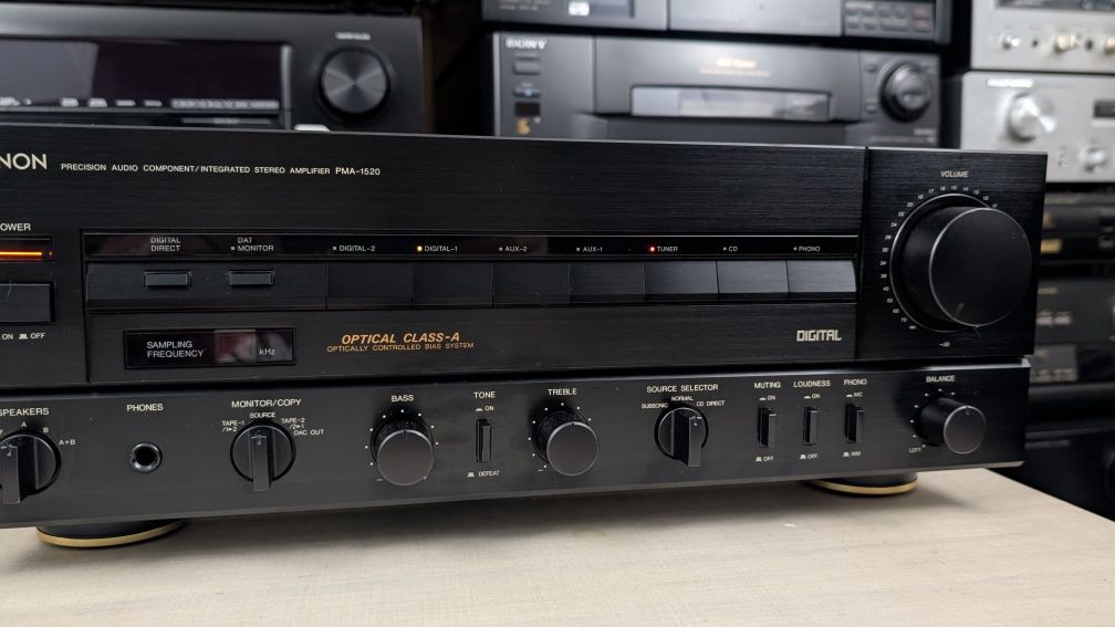 Denon PMA-1520 Audiofilski wzmacniacz stereo z przetwornikiem DAC