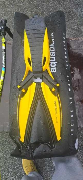 Beuchat płetwy Aquabionic Evo żółte Rozmiar: M/L EU 41/44 US 8/10