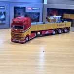 Model 1:50 WSI Scania S Highline 4x2 + naczepa