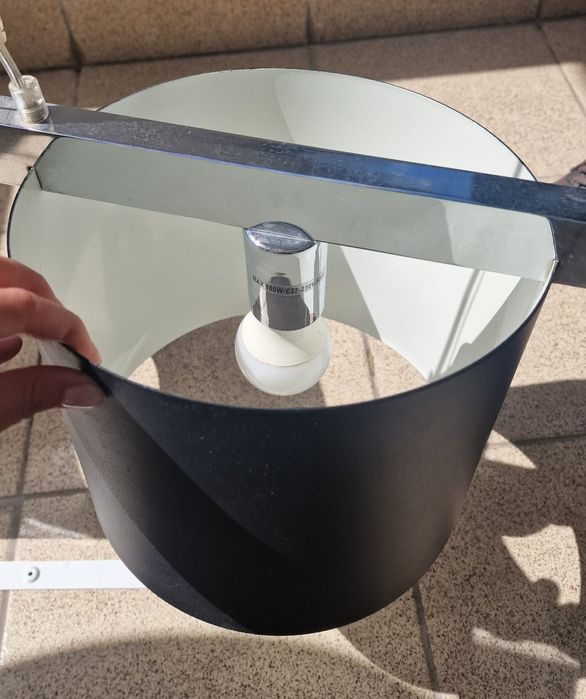 Lampa wisząca czarna