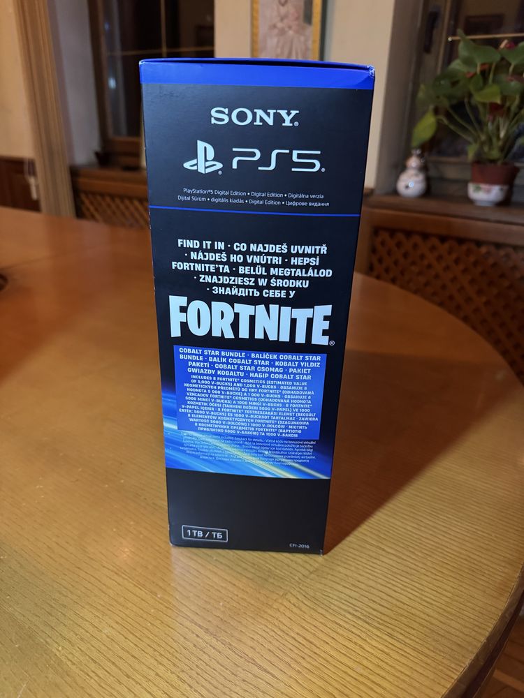 PS5 Slim Digital + Fornite 1Tb Гарантия