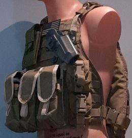 USA ESAPI 4 + 3D igła EAGLE US. plate Carrier Rangersa kamizelka