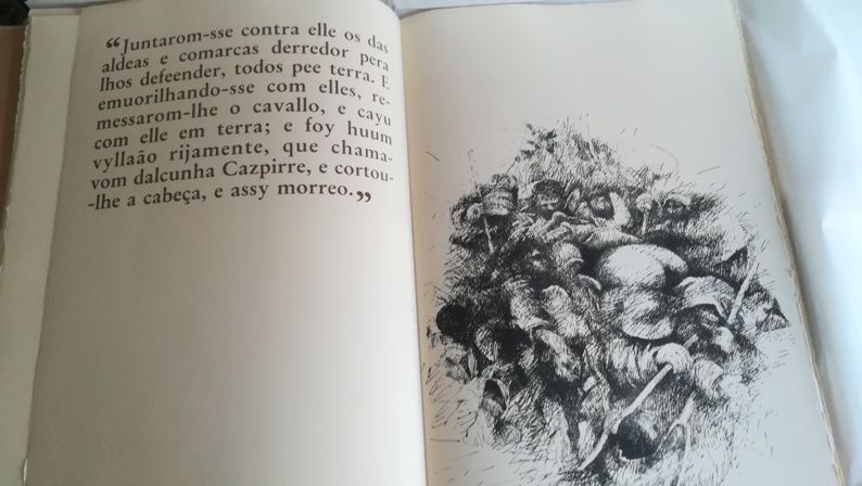 Álbum “A Revolução de 1383.-1385 gravuras Rogério Ribeiro,texto Borges