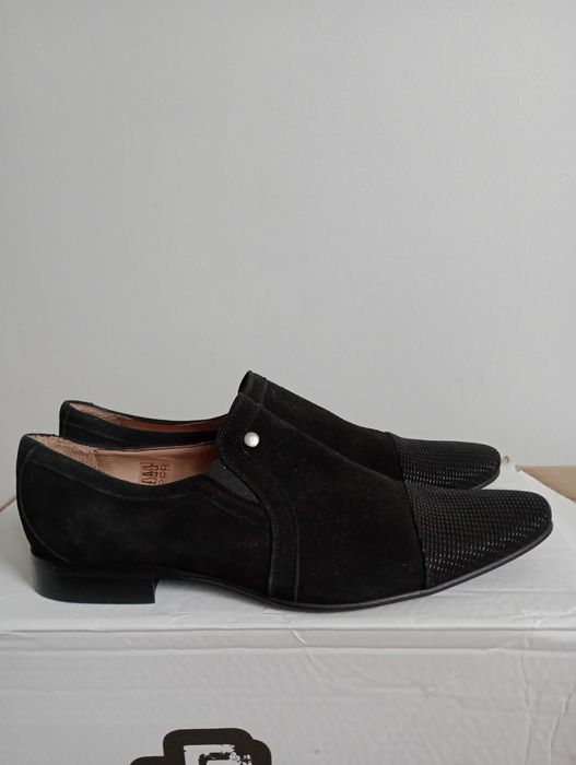 Stylowe eleganckie buty męskie Prima Moda rozmiar 43