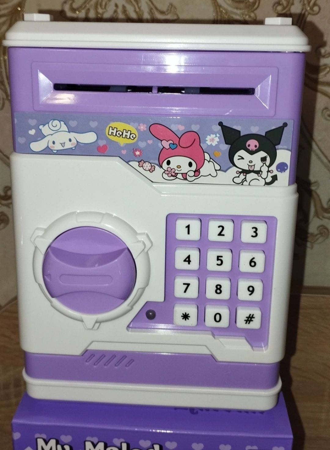 Детский сейф-копилка Mini Bank Kuromi