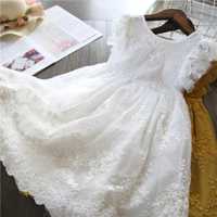Sukienka nowa 116 122 biała księżniczka koronka