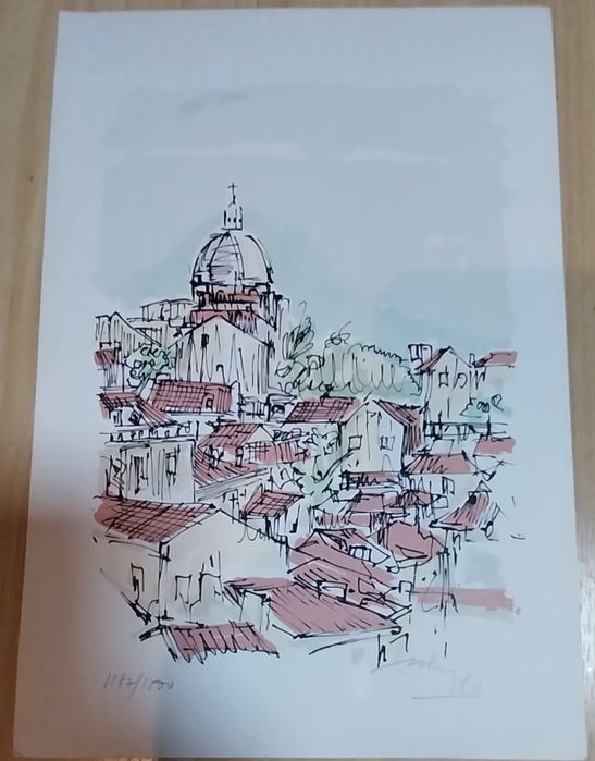 Serigrafia José Padua 31,5x22cm