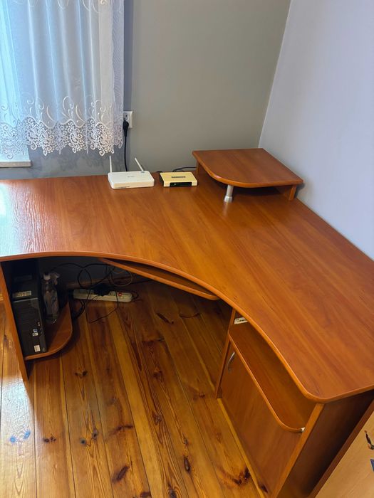 Biurko narożne duże