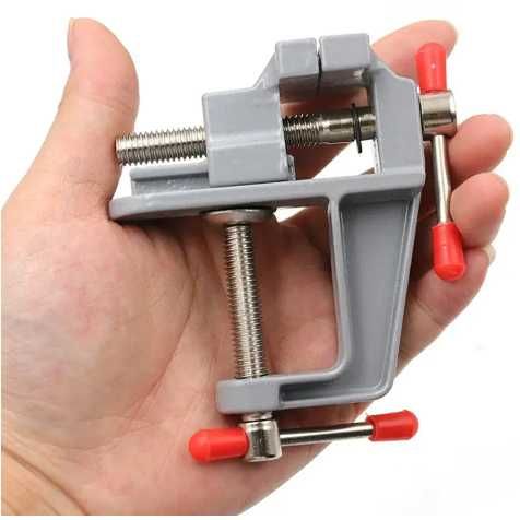 Настільні міні тиски MT1 28 мм для дрібних робіт.