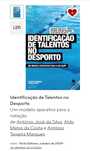 Identificação de talentos no desporto - Natação