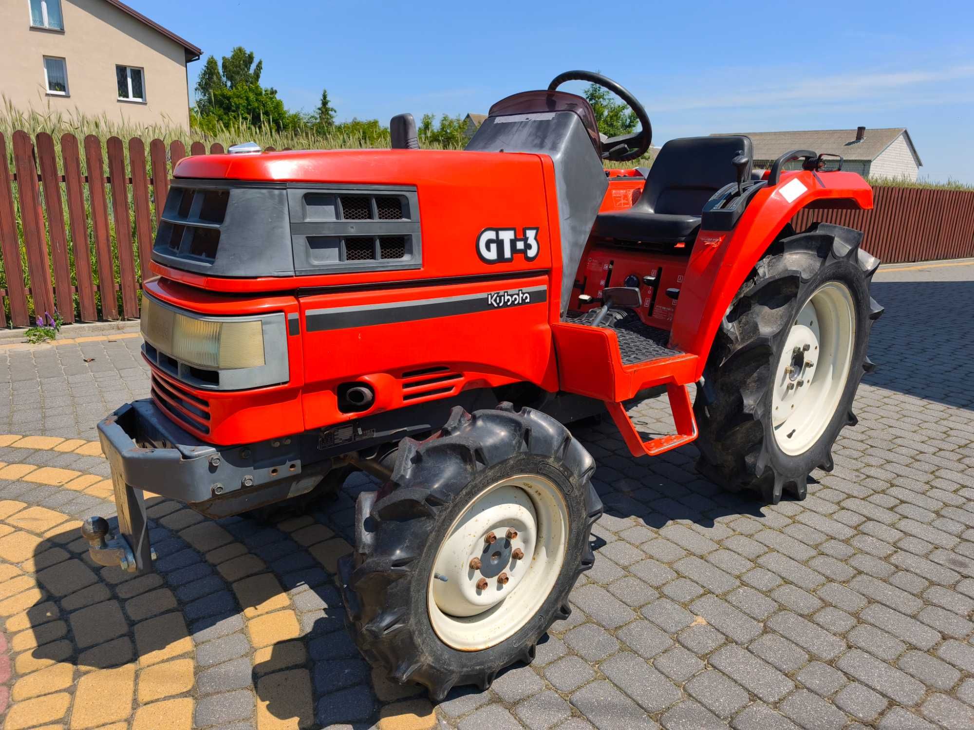 Japoński Traktor : Traktorek Kubota GT3 ; 4x4