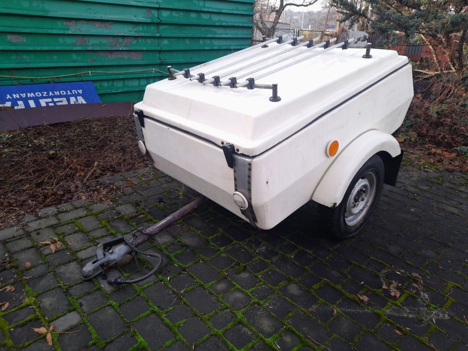 Przyczepa niewiadów N250 N-250 zarejestrowana