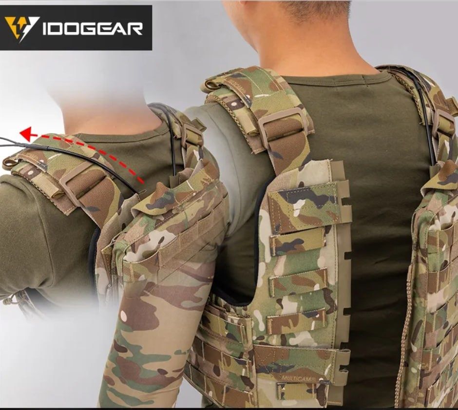 Плитоноска в сборе  idogear цвет multicam.
фурнитура YKK + рюкзак