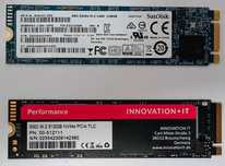 Discos Rígidos SSD M.2 128Gb e M.2 NVMe 512Gb