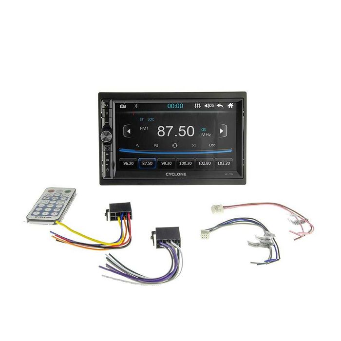 Автомагнитола 2DIN  CYCLONE MP-7124