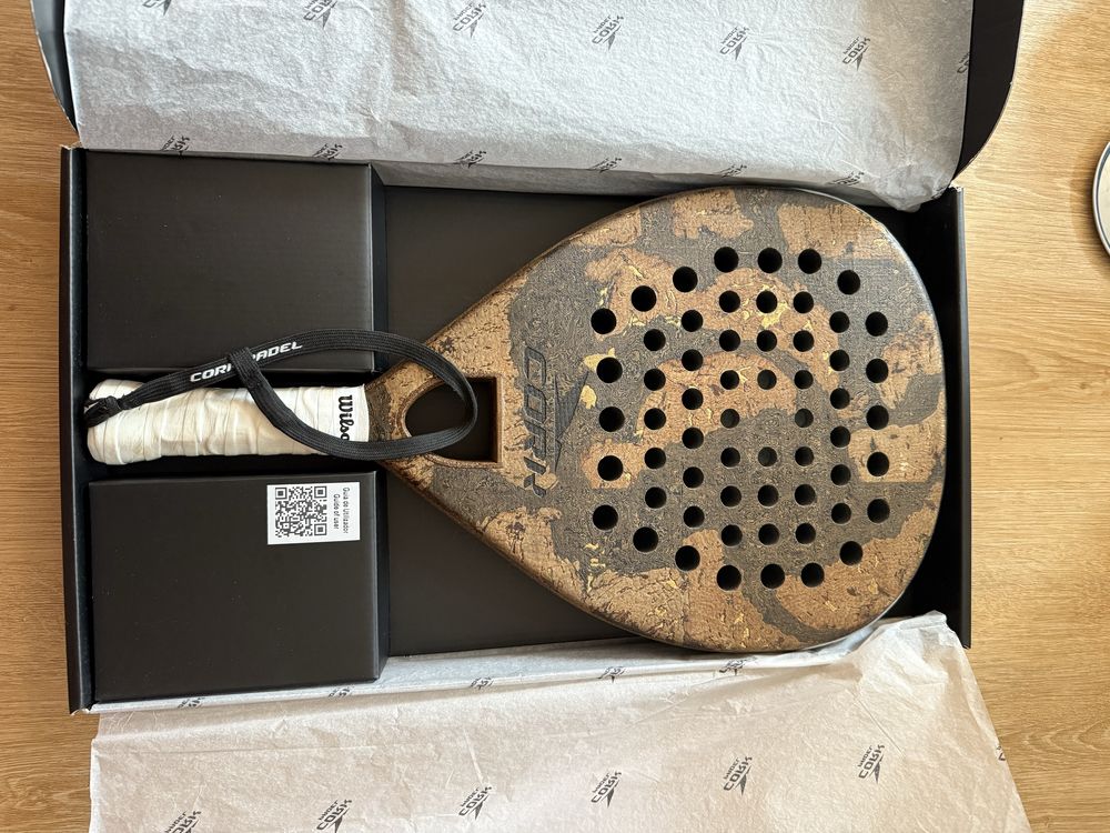 Raquete cork extreme black